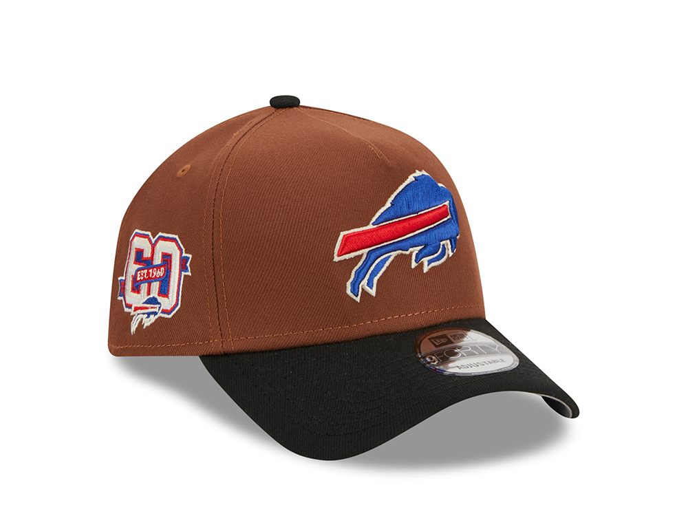 New Era Buffalo Bills 60th Anniversary Harvest Two Tone 9Forty A Frame Snapback Casquette