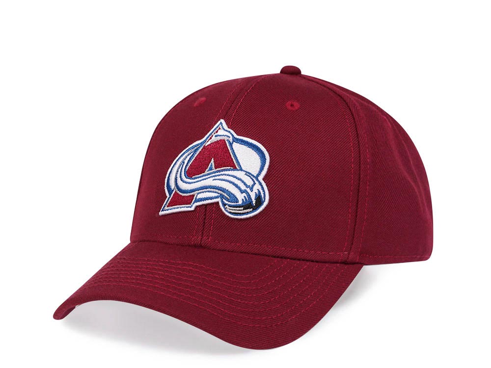 American Needle Colorado Avalanche Red 400 Series Snapback Casquette