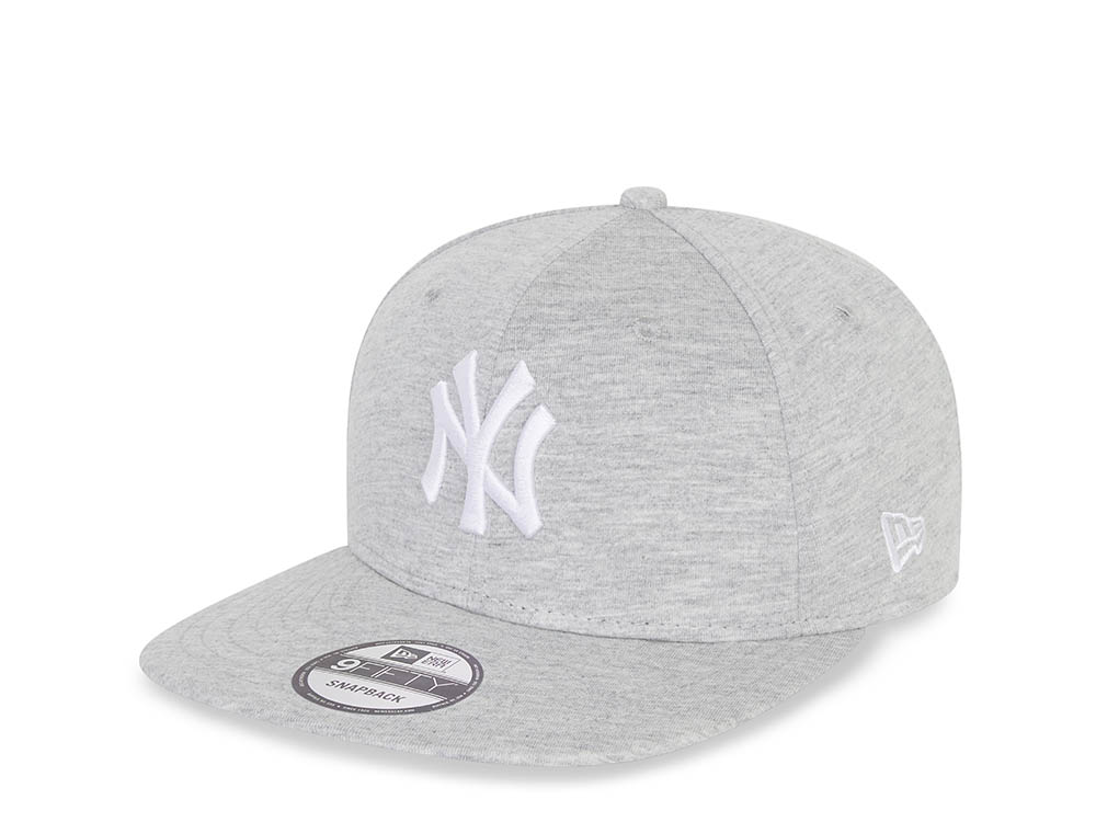 New Era New York Yankees Light Gray 9Fifty Snapback Casquette