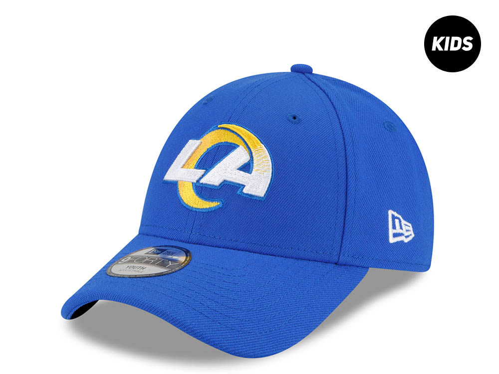 New Era Los Angeles Rams Blue Kids 9Forty Strapback Casquette