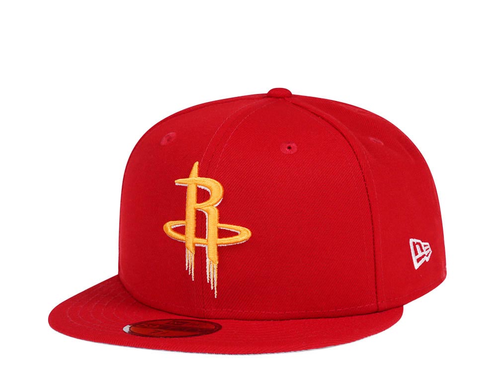 New Era Houston Rockets Throwback Edition 59Fifty Fitted Casquette