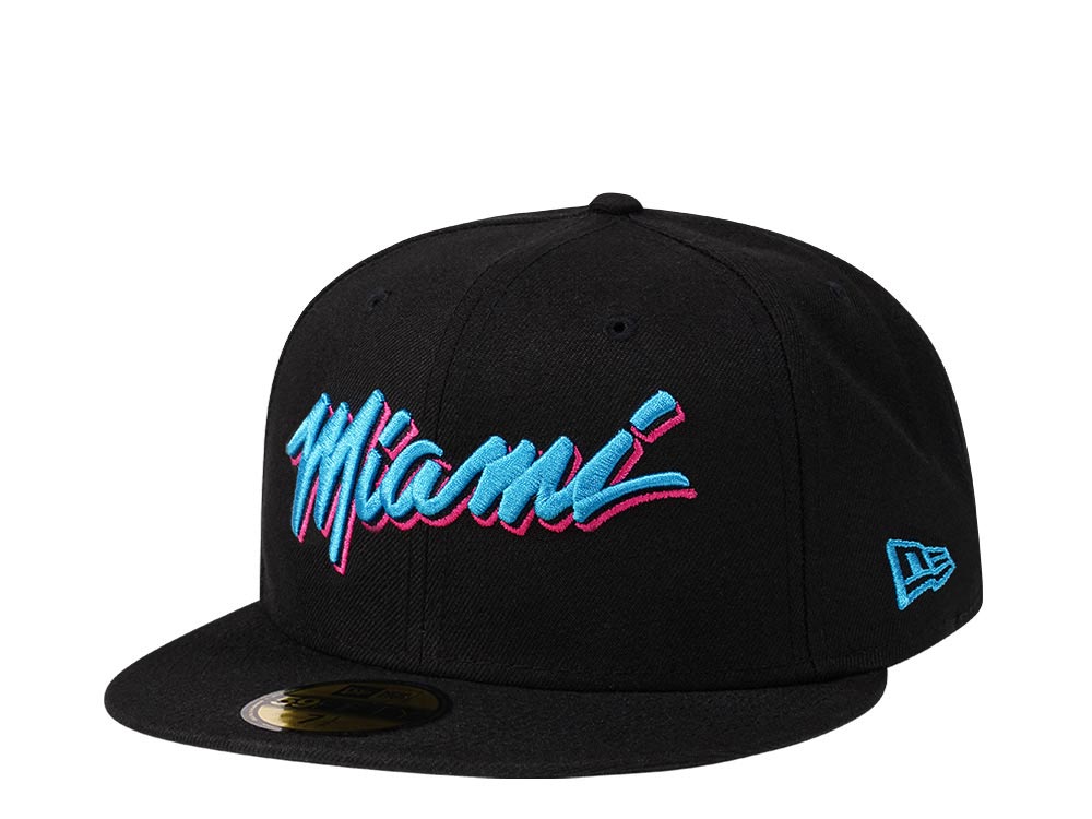 New Era Miami Heat Vice Prime Edition 59Fifty Fitted Casquette