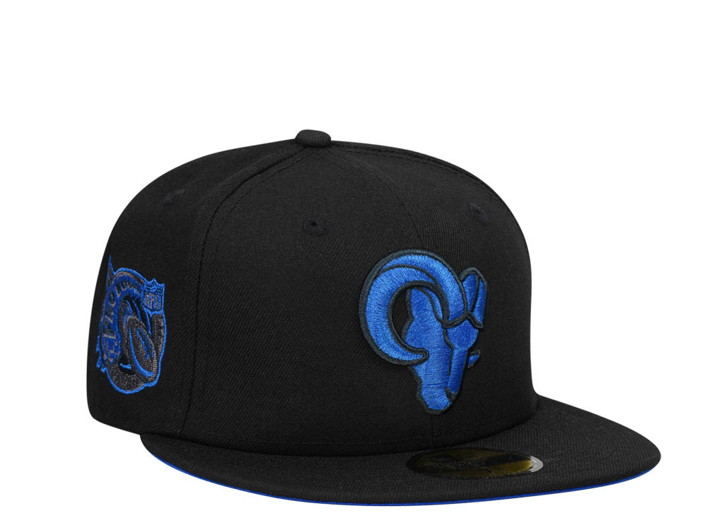 New Era Los Angeles Rams Pro Bowl Hawaii 1997 Black Blue Edition 59Fifty Fitted Casquette