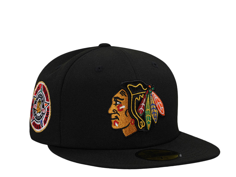 New Era Chicago Blackhawks All Star Game 1991 Black Prime Edition 59Fifty Fitted Casquette