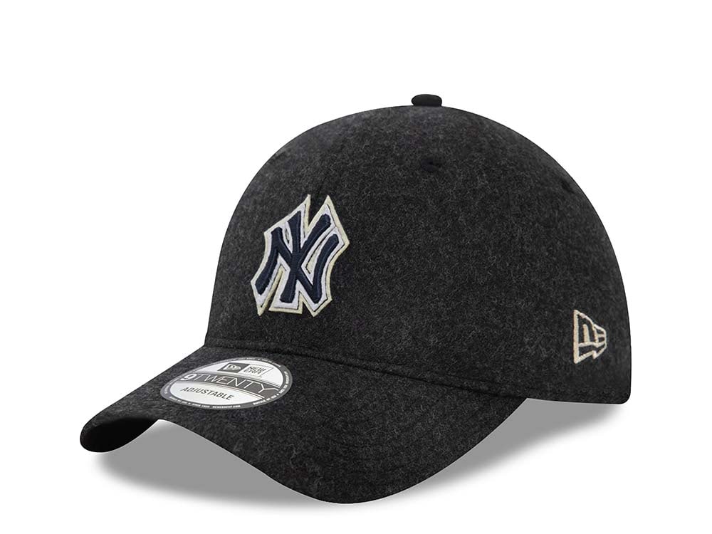 New Era New York Yankees Melton Black 9Twenty Snapback Casquette