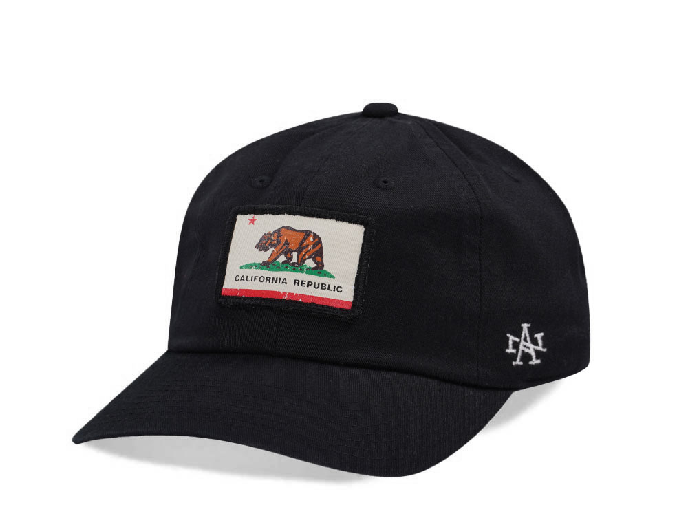 American Needle California Ballpark Black Strapback Casquette