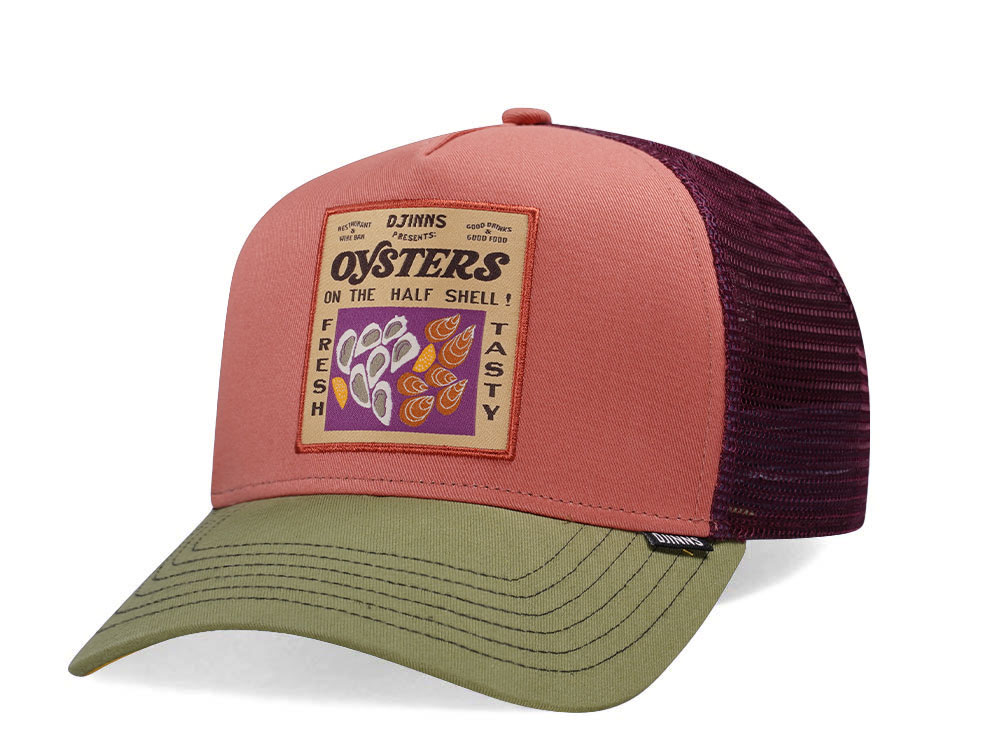 Djinns Oysters On The Half Shell Trucker Snapback Casquette