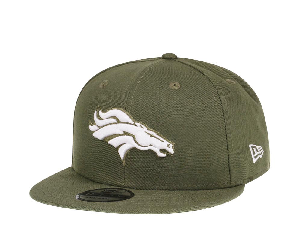 New Era Denver Broncos Olive Edition 9Fifty Snapback Casquette