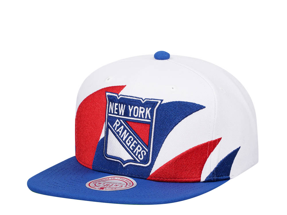 Mitchell & Ness New York Rangers Vintage Sharktooth Snapback Casquette