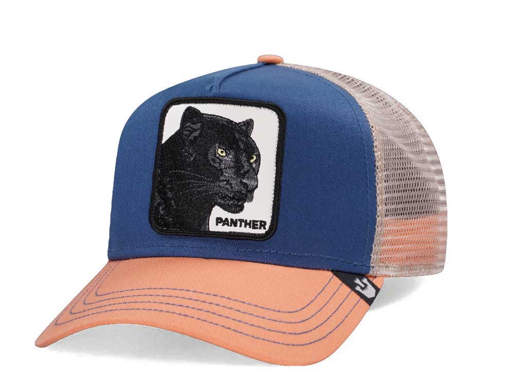 Goorin Bros Panther Blue Two Tone Trucker Snapback Casquette