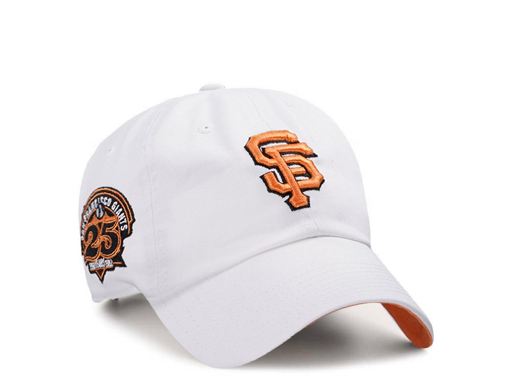 47Brand San Francisco Giants White Clean up Strapback Casquette