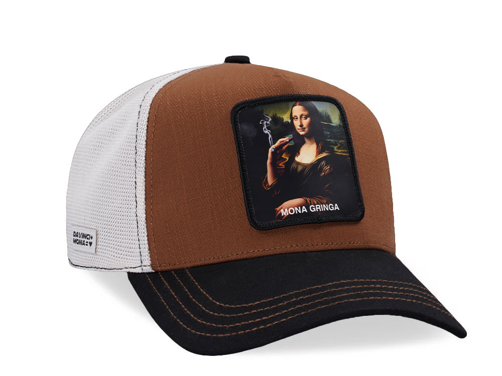 Capslab Art Mona Chica Trucker Snapback Casquette