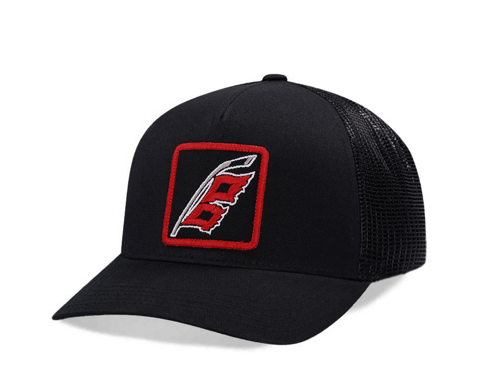 American Needle Carolina Hurricanes Valin Black Trucker Snapback Casquette