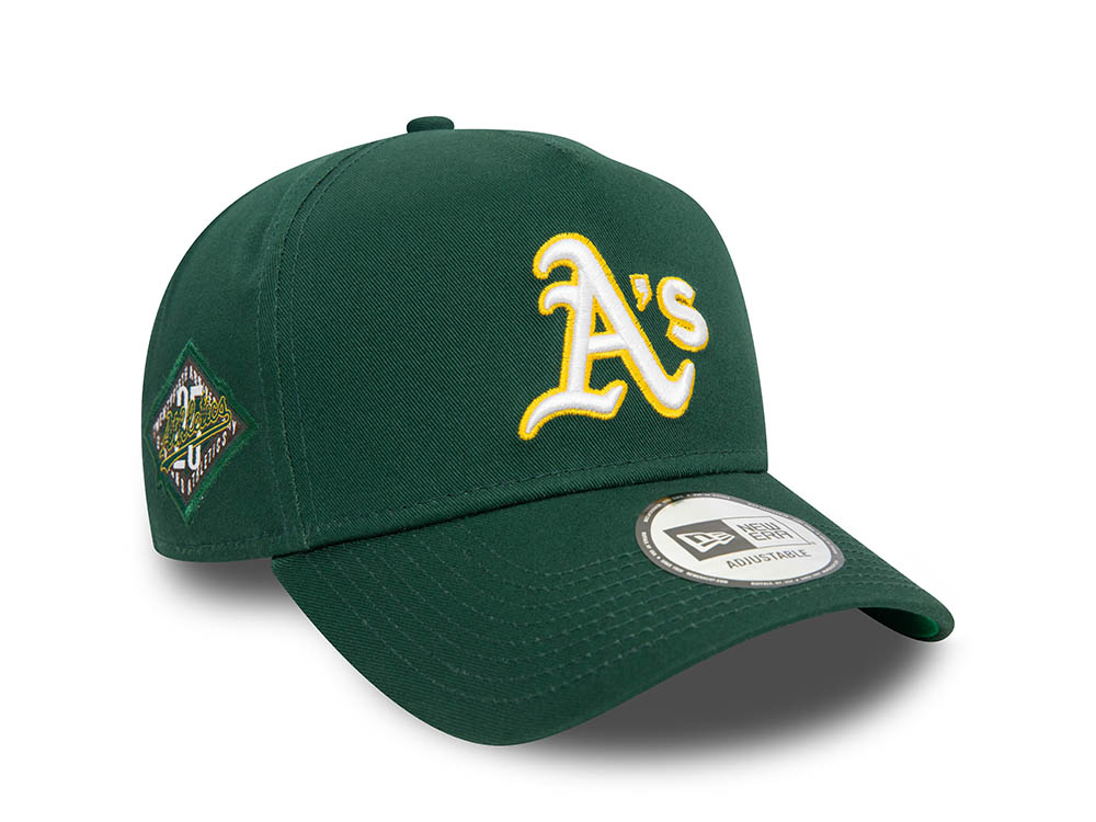 New Era Oakland Athletics 25th Anniversary Green A Frame Snapback Casquette