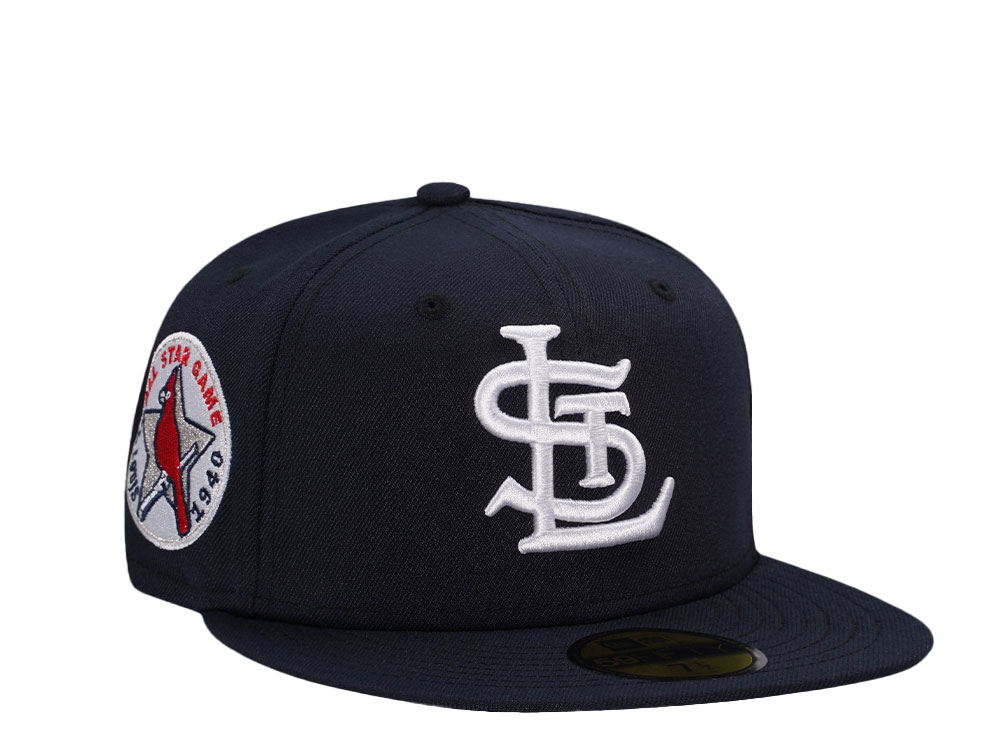 New Era St. Louis Cardinals All Star Game 1940 Navy Prime Throwback Edition 59Fifty Fitted Casquette