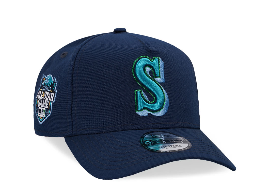 New Era Seattle Mariners All Star Game 2023 Oceanside Edition 9Forty A Frame Snapback Casquette