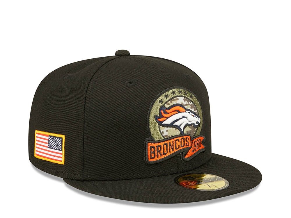 New Era Denver Broncos Salute to Service 2022 Fitted 59Fifty Casquette