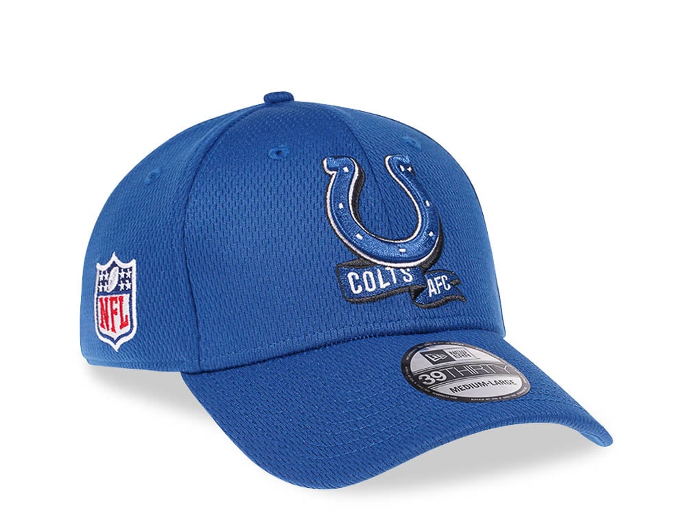 New Era Indianapolis Colts Coach NFL Sideline 2022 39Thirty Stretch Casquette