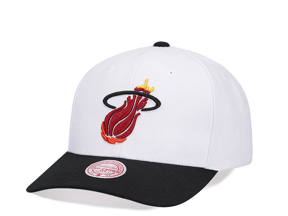 Mitchell & Ness Miami Heat Team Two Tone 2.0 Pro Snapback Casquette