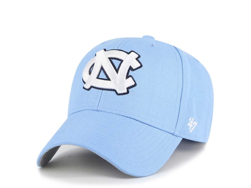 47Brand North Carolina Tar Heels Blue Wool MVP Strapback Casquette