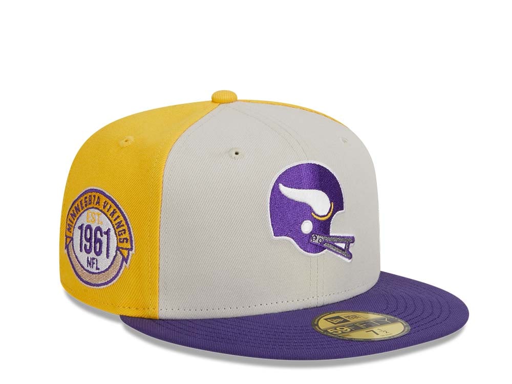 New Era Minnesota Vikings NFL Sideline 2023 59Fifty Fitted Casquette