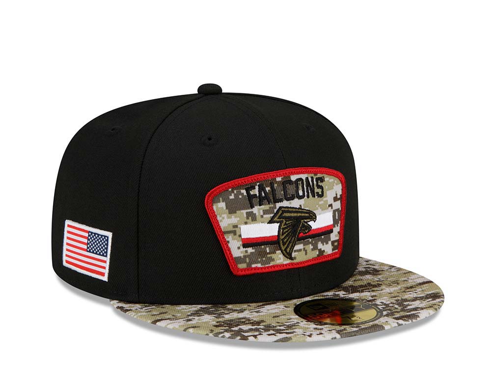 New Era Atlanta Falcons Salute to Service 21 59Fifty Fitted Casquette