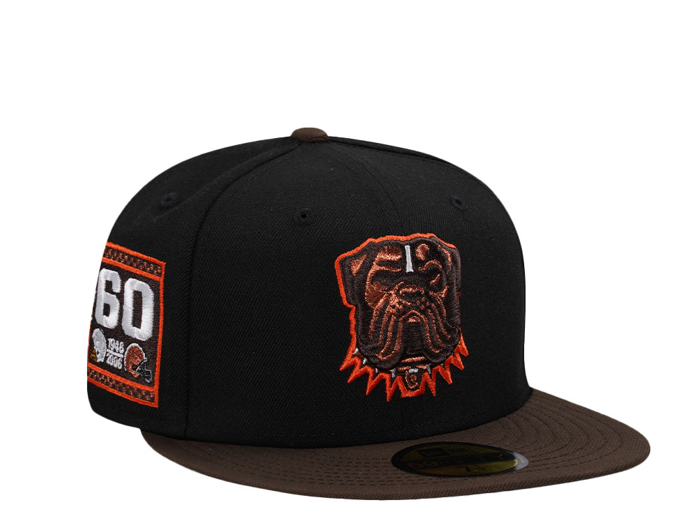 New Era Cleveland Browns 60th Anniversary Throwback Two Tone Edition 59Fifty Fitted Casquette