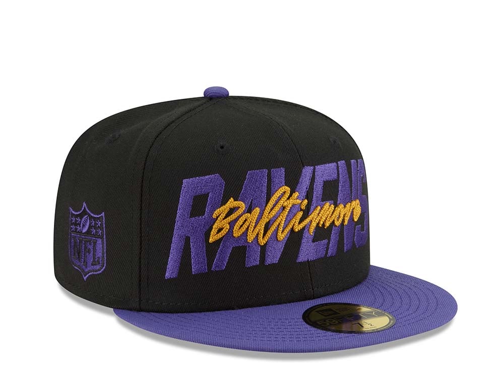 New Era Baltimore Ravens NFL Draft 22 59Fifty Fitted Casquette