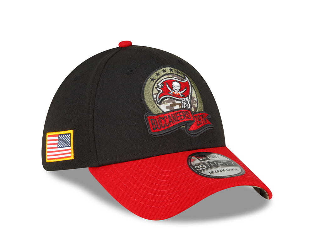 New Era Tampa Bay Buccaneers Salute to Service 2022 39Thirty Stretch Casquette