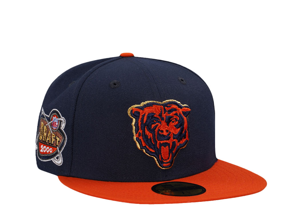 New Era Chicago Bears Draft 2000 Legends Two Tone Edition 59Fifty Fitted Casquette