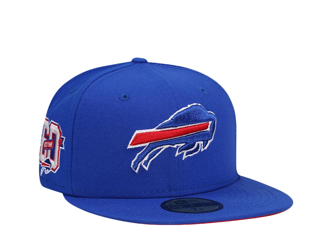 New Era Buffalo Bills  60th Anniversary Blue Prime Edition 59Fifty Fitted Casquette