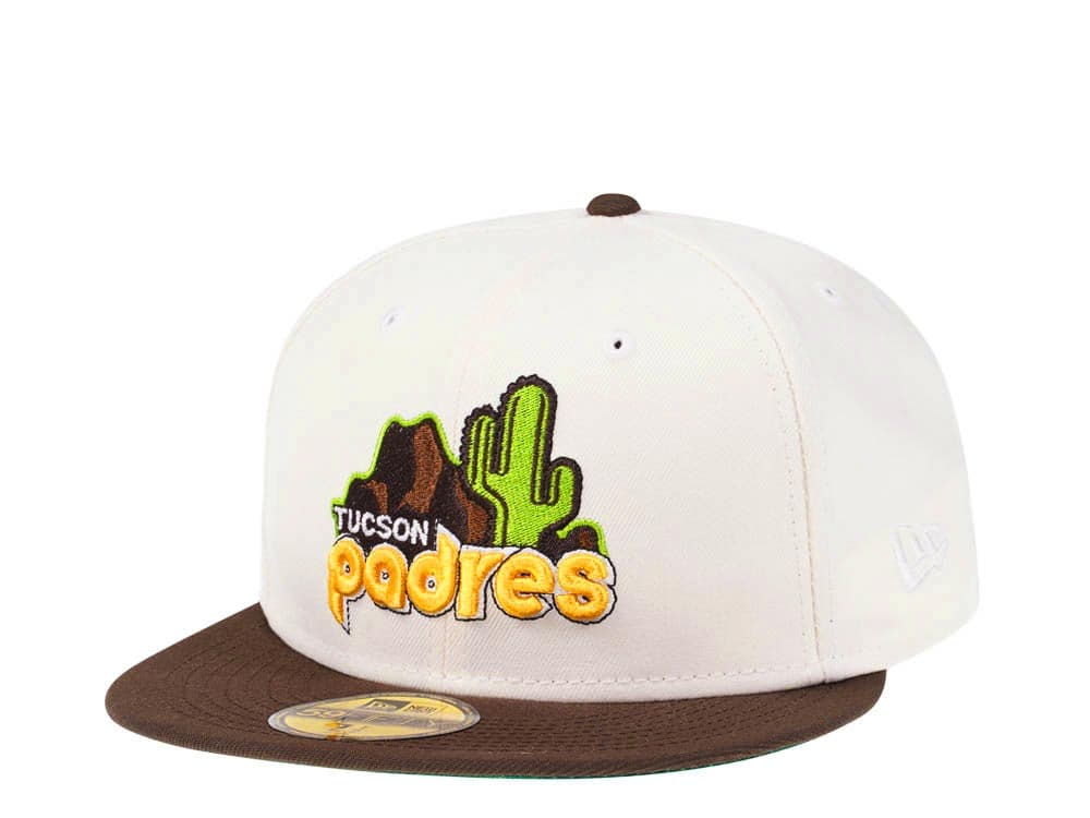 New Era Tucson Padres Cream Two Tone Prime Edition 59Fifty Fitted Casquette