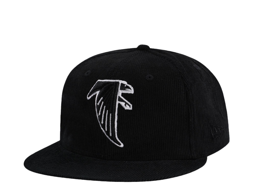 New Era Atlanta Falcons Black Cord Throwback Edition 59Fifty Fitted Casquette