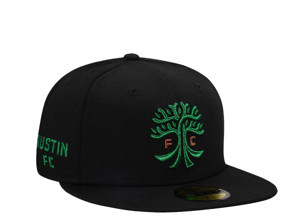 New Era Austin FC Black Metallic Edition 59Fifty Fitted Casquette