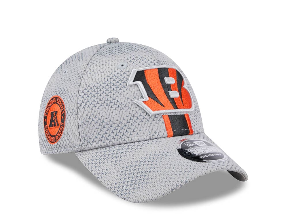 New Era Cincinnati Bengals Sideline 2024 9Forty Stretch Snapback Cappellini