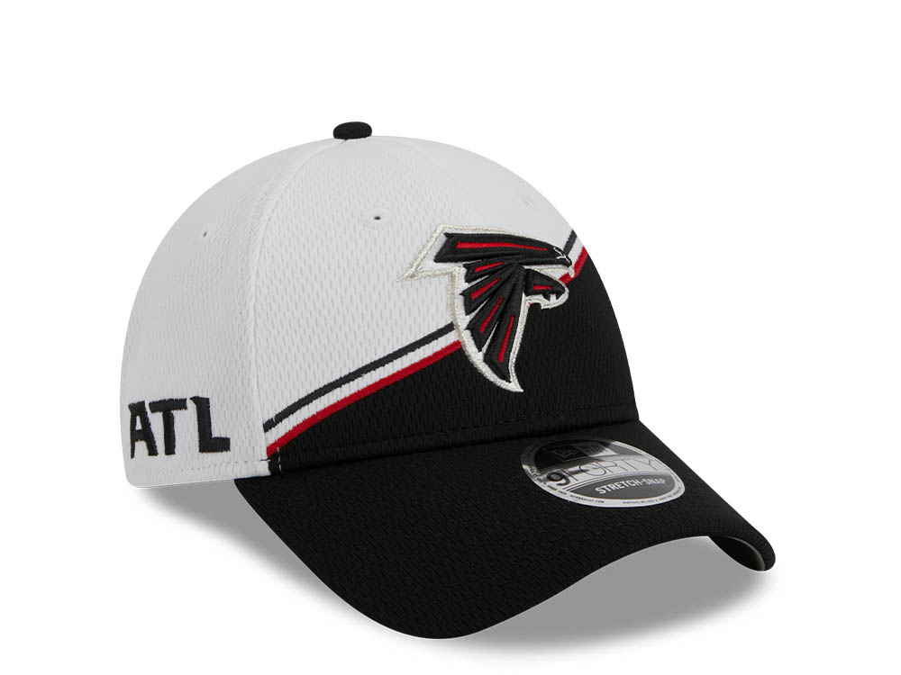 New Era Atlanta Falcons NFL Sideline 2023 Black White  9Forty Snapback Casquette