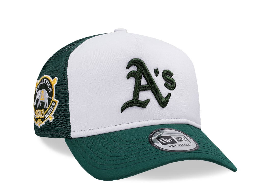 New Era Oakland Athletics World Series 1913 Foam Trucker A Frame Snapback Casquette