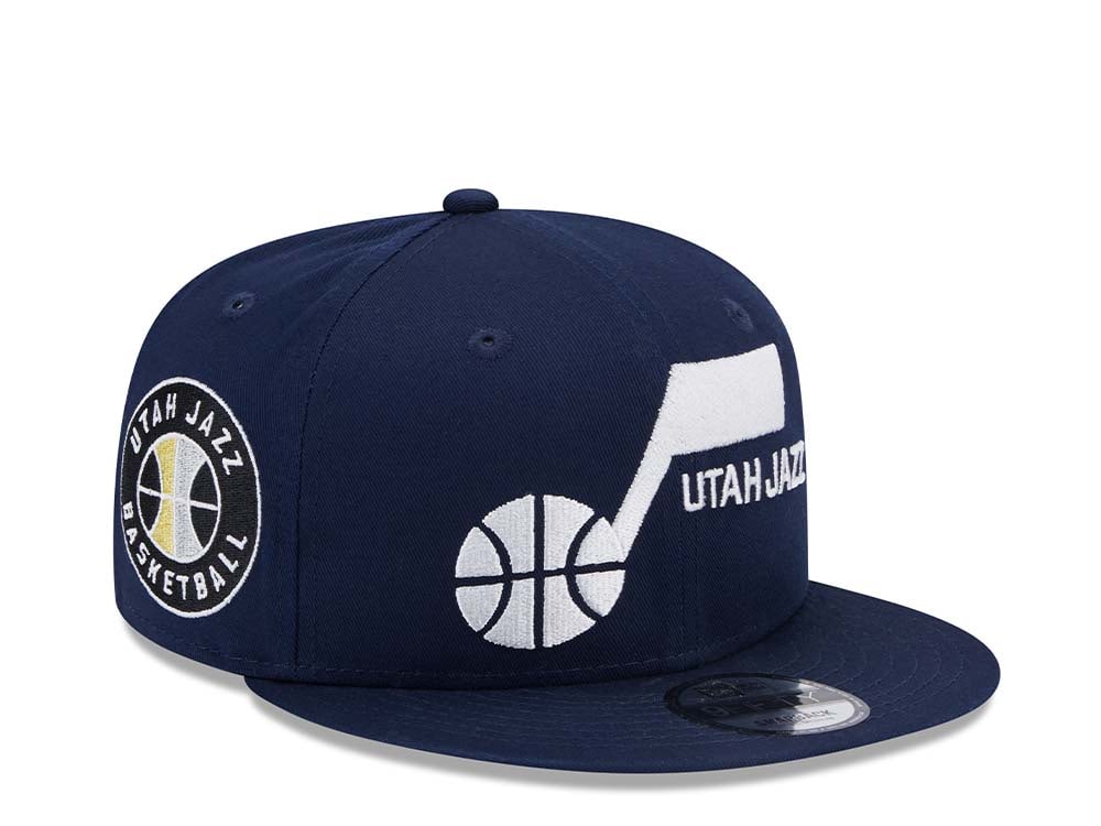 New Era Utah Jazz NBA Patch Navy Edition 9Fifty Snapback Casquette