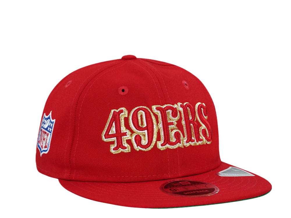 New Era San Francisco 49ers Retro Crown 9Fifty Snapback Casquette