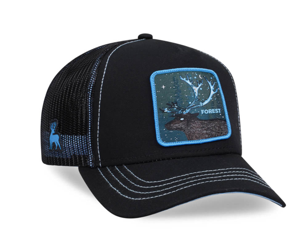 Capslab Fantastic Beasts Forest Black Blue Trucker Snapback Casquette