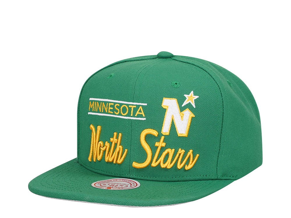 Mitchell & Ness Minnesota North Stars Lock Up Vintage  Snapback Casquette