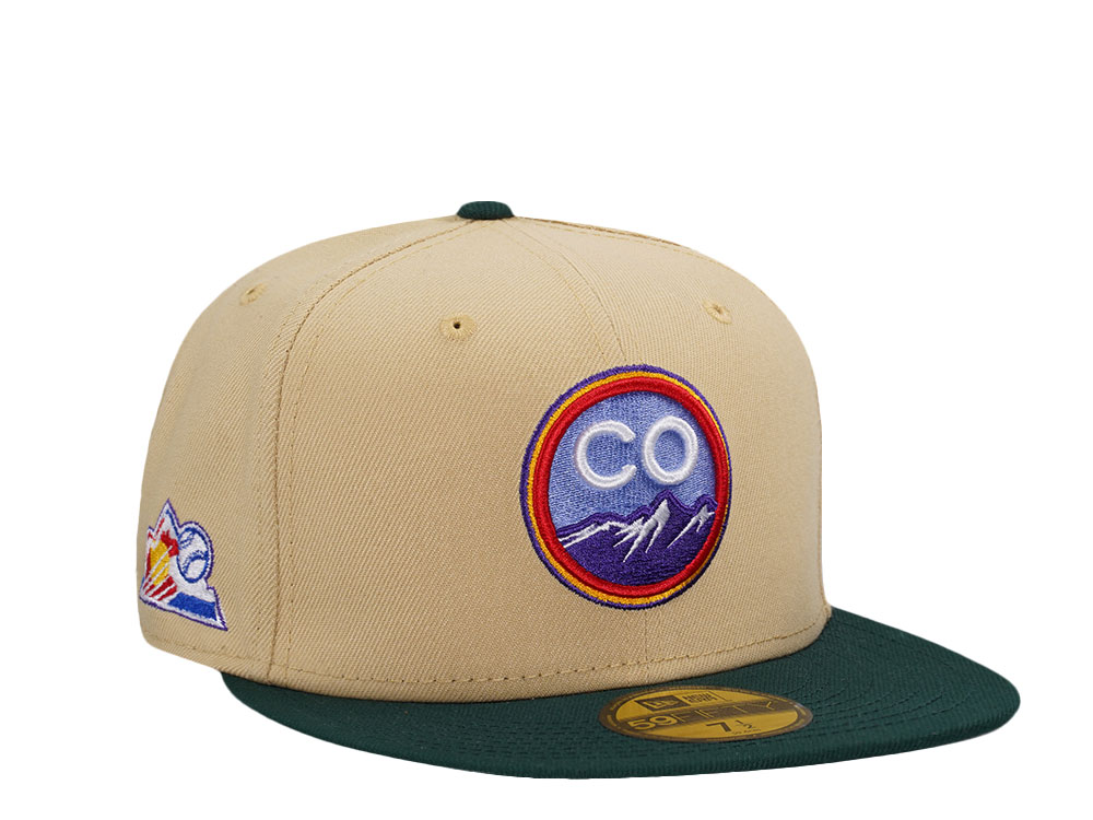 New Era Colorado Rockies Vegas City Two Tone Edition 59Fifty Fitted Casquette