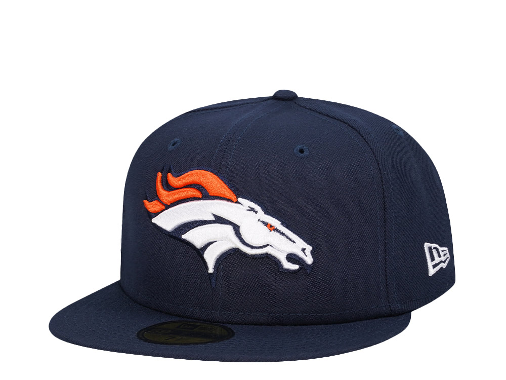 New Era Denver Broncos Navy Classic Edition 59Fifty Fitted Casquette