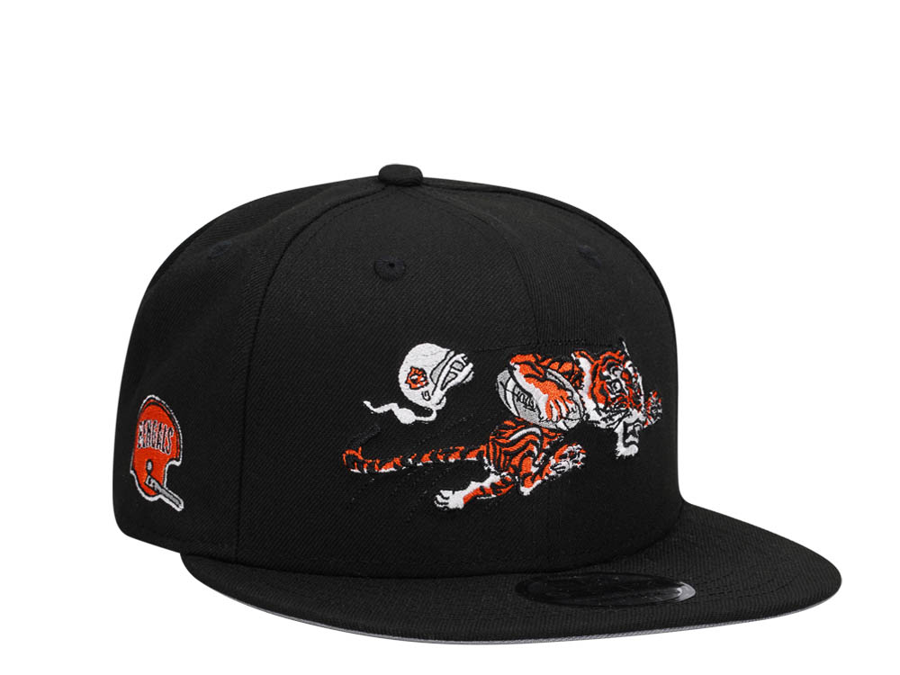 New Era Cincinnati Bengals All Black Prime Edition 9Fifty Snapback Casquette