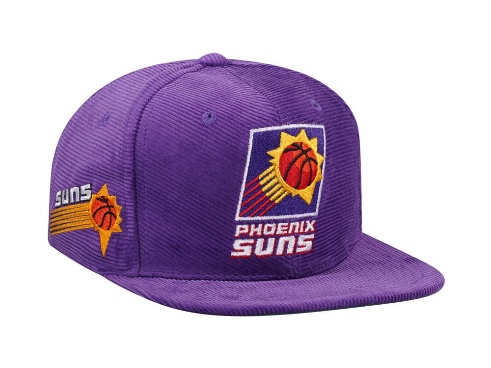 Mitchell & Ness Phoenix Suns Purple Cord Hardwood Classic Snapback Casquette