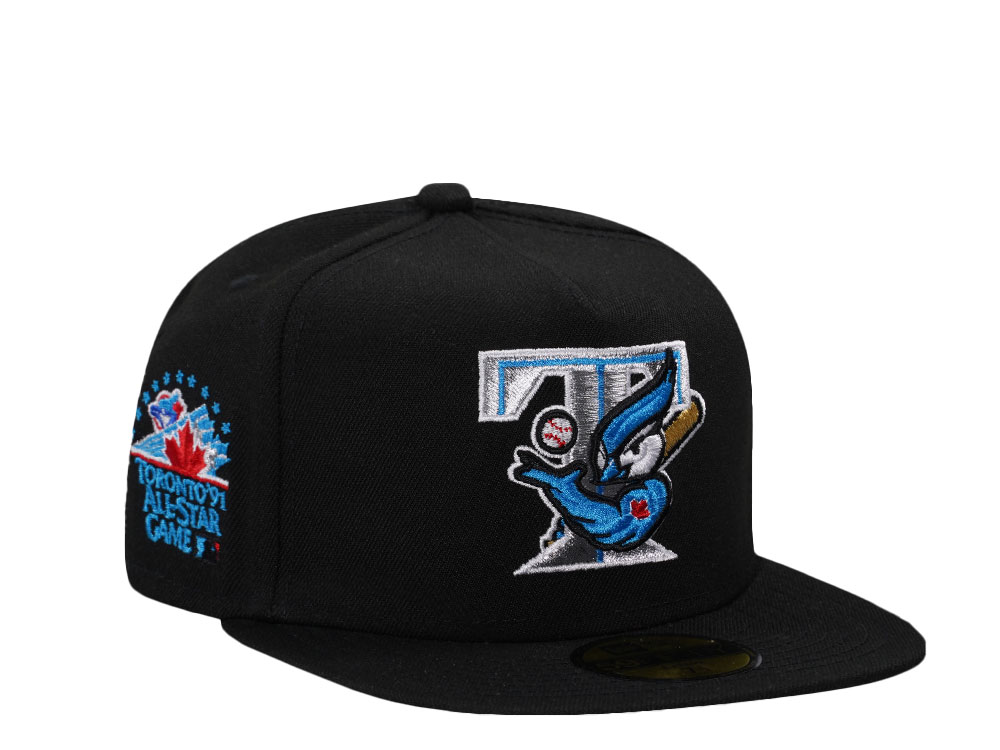 New Era Toronto Blue Jays All Star Game 1991 Black Prime Edition 59Fifty A Frame Fitted Casquette