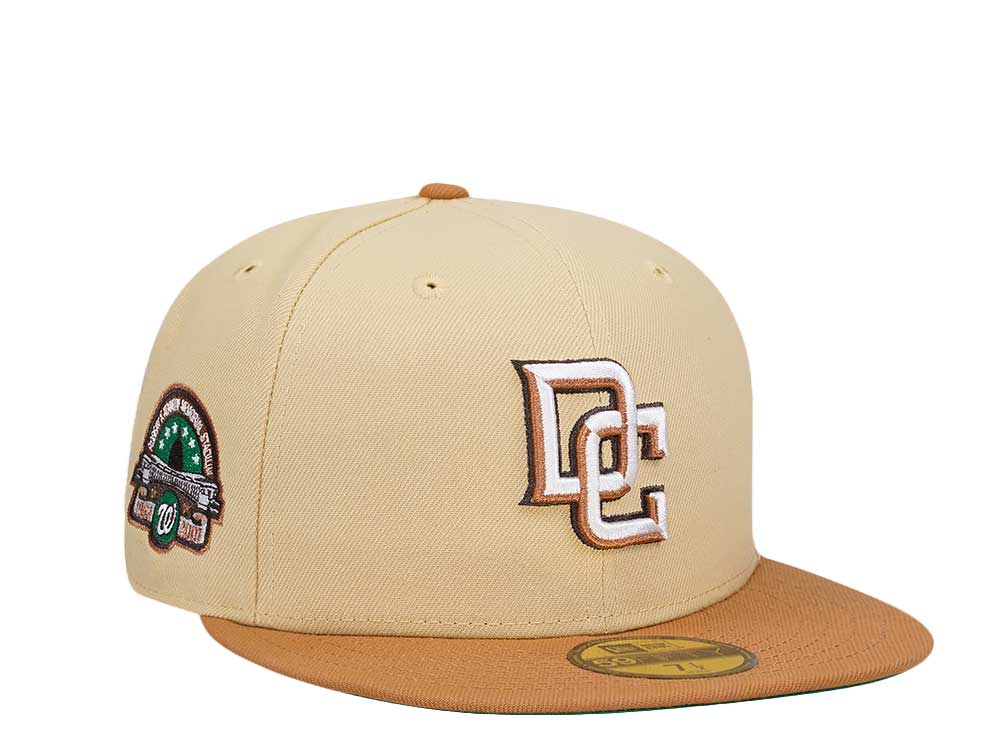 New Era Washington Nationals Stadium Anniversary Throwback Two Tone Edition 59Fifty Fitted Casquette