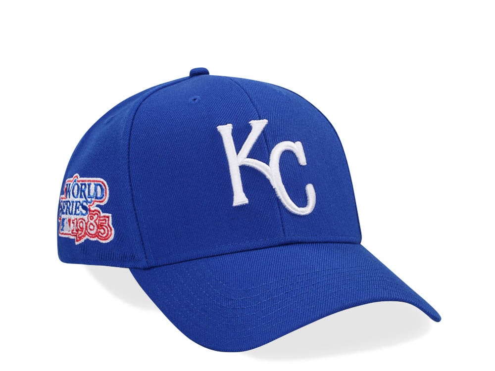 47Brand Kansas City Royals BCPTN World Series 1985 Royal Blue Sure Shot MVP Snapback Casquette