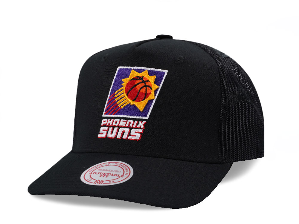 Mitchell & Ness Phoenix Suns Black Monogram Trucker Edition Snapback Casquette