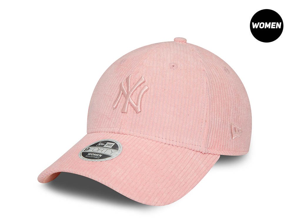 New Era New York Yankees Summer Cord Pink Womens 9Forty Strapback Casquette